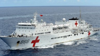 Stena RoRo has built the world's largest civilian hospital ship - the Global Mercy is now calling Rotterdam