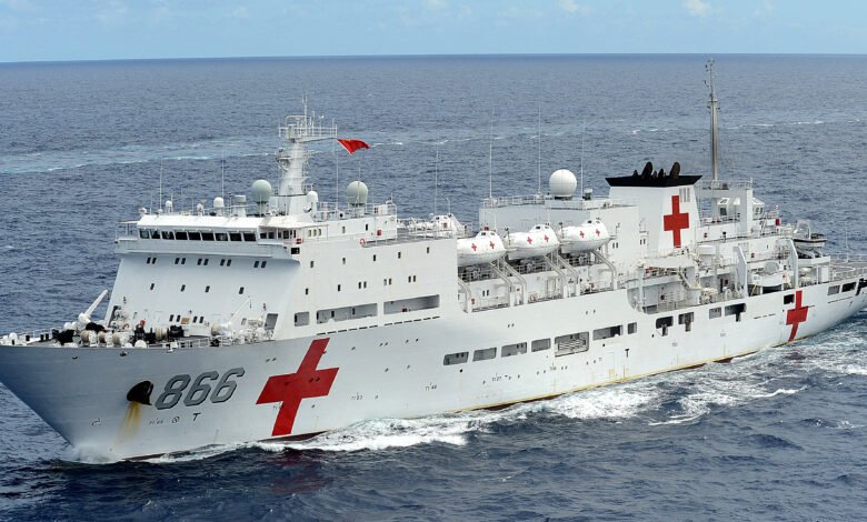 Stena RoRo has built the world's largest civilian hospital ship - the Global Mercy is now calling Rotterdam